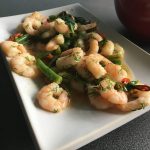 Simple summer prawns recipe