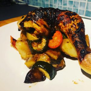 maple roast chicken
