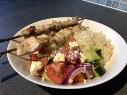 Greek Pork Kebabs