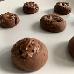 60 Second Nutella Cookies