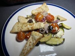 Greek feta traybake recipe